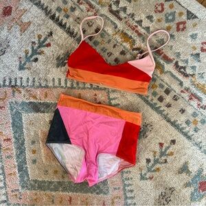 Summersalt Voyager Women's Swimsuit Bikini Top and Classic High Rise Bottom